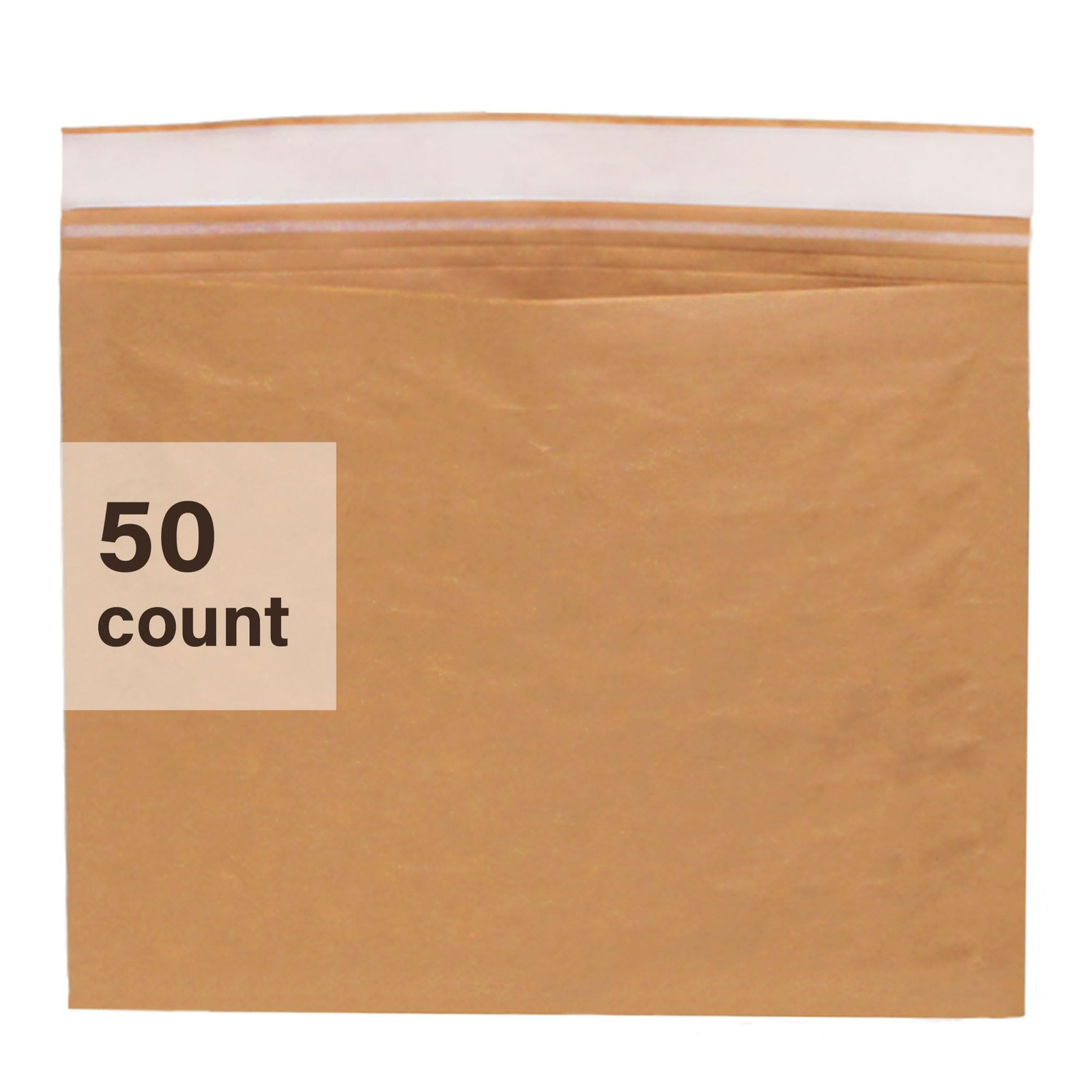50-Pack Size 2 Padded Paper Mailing Envelopes