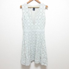 mina perhonen Tambourine Sleeveless Dress Size 1 Light Green Used