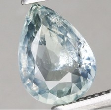 0.81ct Pear 7x5mm 100%Natural Unheated Tanzanian Blue Green Sapphire, Tanzania✨