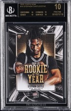2025 TOPPS NOW #14 STEPHON CASTLE ROOKIE RC BGS 10 BLACK LABEL