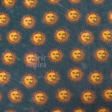 Sun Face Power Mesh Fabric | Lightweight 90gsm 4-Way Stretch Net 160cm Wide