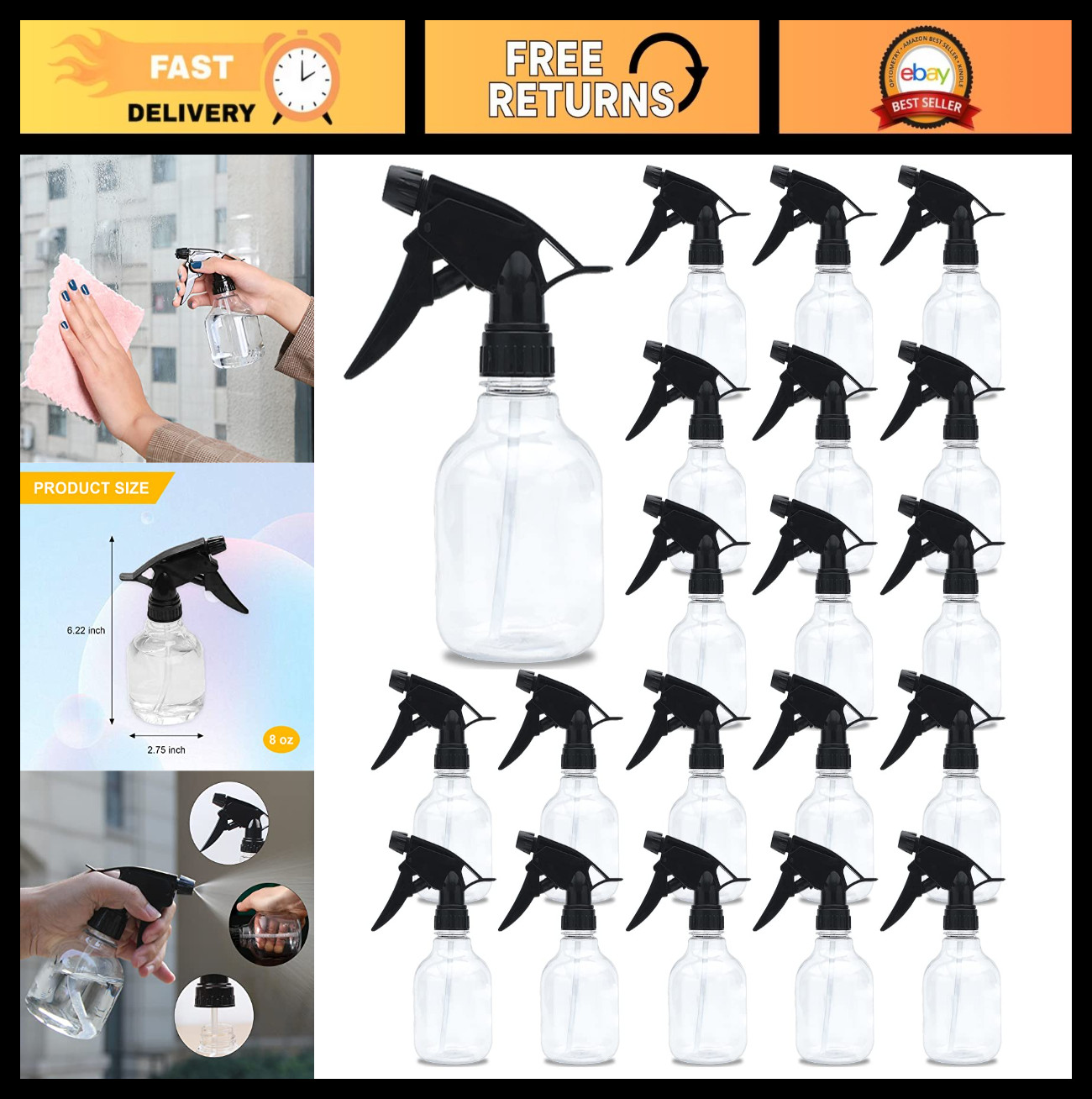 S With Adjustable Nozzle - Bulk Water Spra