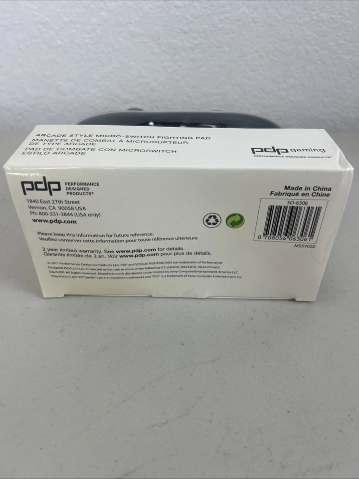 PDP Versus Controller Fight Pad ~ PS3 (Playstation 3) BRAND NEW GENUINE LICENSED - Image 3 of 3