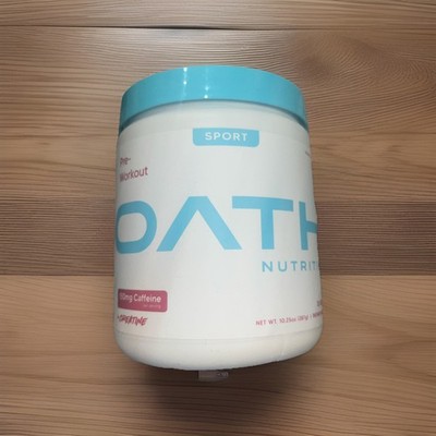Oath Nutrition Pre-Workout Powder, Coco-Razz Flavor, Gluten, Dairy & Sugar Free