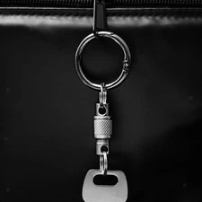 Keychain Multipurpose Keyring Compact Swivel for Bag Carabiner Men Women
