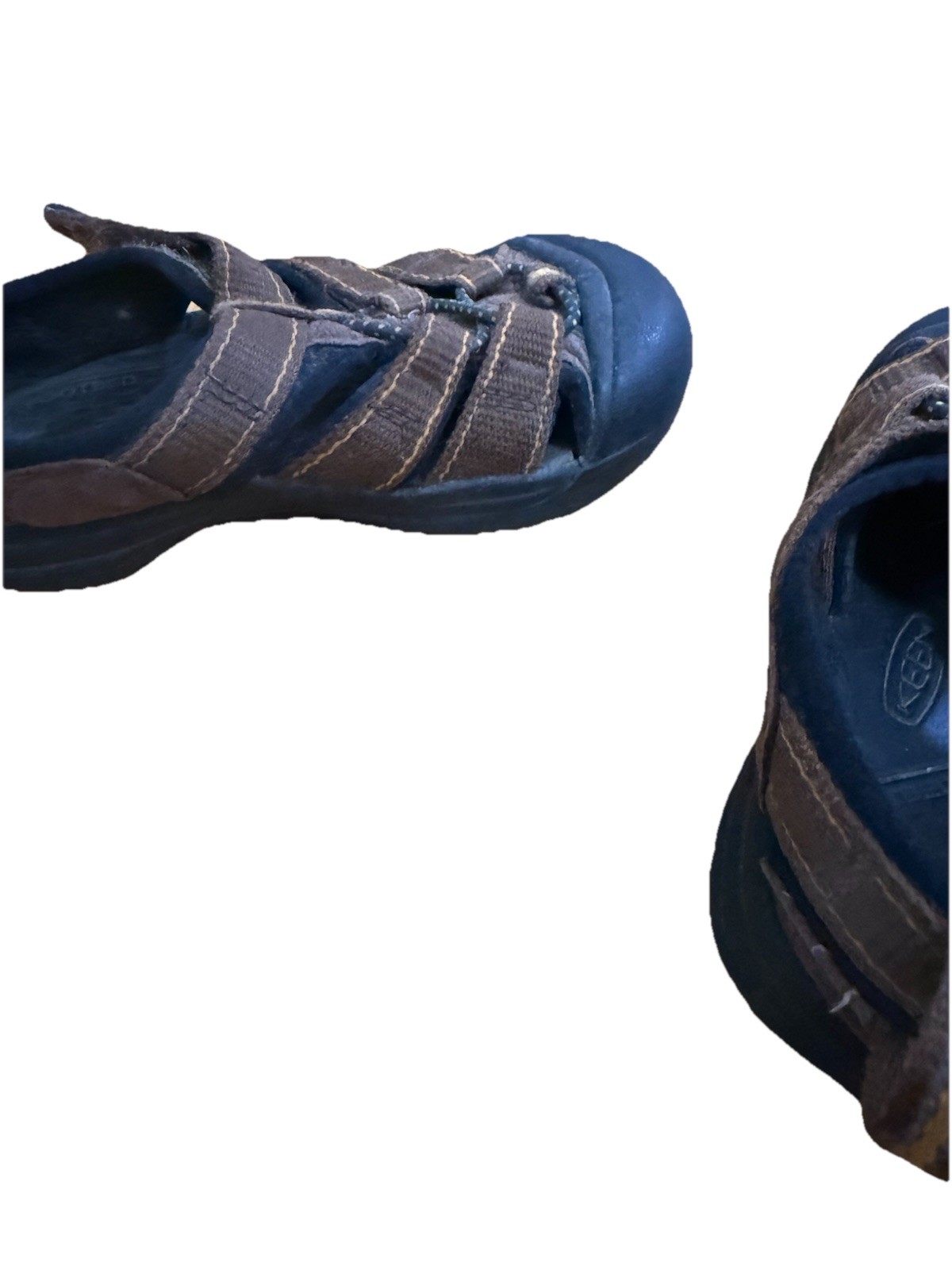 KEEN Sandali da pescatore scarpe da trekking impermeabili punta paraurti marrone ragazzo taglia 7