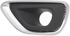 Fog Light Trim Compatible with GRAND CHEROKEE 14-16 FRONT FOG LAMP MOLDING LH, B