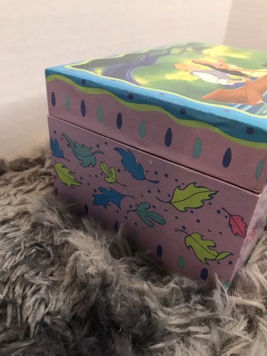 Disney Pocahontas Musik Schmuckkästchen - Vintage - funktioniert - Just Around The River Bend - Bild 6 von 14