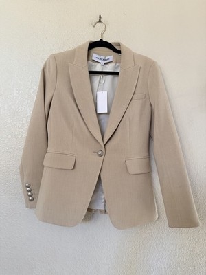 New VERONICA BEARD Khaki Dickey Jacket Size 4 $698