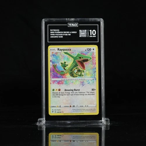 Pokemon Rayquaza Vivid Voltage TAG 10 138/185