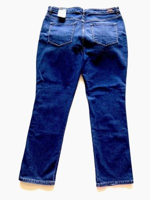 Lee Jeans Women s Size 18 W Instantly Slims Classic Relaxed Fit Straight Leg