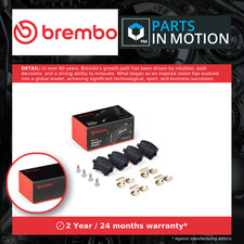 Brake Pads Set fits AUDI A6 Allroad C6 Rear 3.0 3.2 2.7D 3.0D 06 to 11 Brembo
