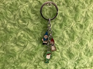 Rare Gnomeo & Juliet Keychain Unused great collectors item