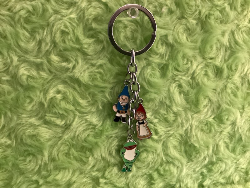 Rare Gnomeo & Juliet Keychain Unused great collectors item