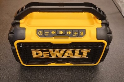 DEWALT Bluetooth Speaker Yellow/Black 12V/20V DCR010 BATTERY NOT included