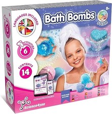 Image of Science4you Bath Bombs for Kids +8 – Make your Own Bath Bombs, Educational