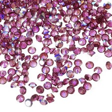 16800 Pcs Wedding Table Scatter Confetti Diamond, 3mm Fake Diamonds(Wine Red)