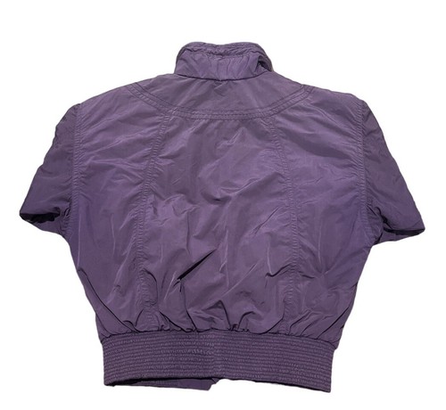 Vintage 90s Y2K Bogner Ski Jacket Purple, Embroidered, Size 8, Made in USA - Picture 4 of 9