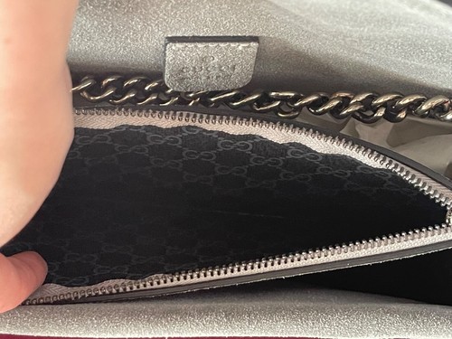 Gucci Kleine Dionysus Schultertasche mit Blau/Graufarbener Wildleder-Detail, Neu - Bild 12 von 17