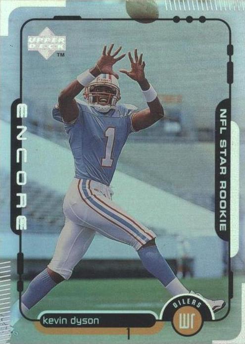 1998 Upper Deck Encore Kevin Dyson #10 - 1 of 2