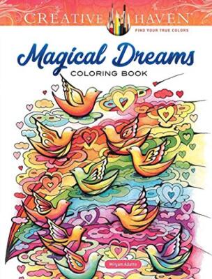 Creative Haven Magical Dreams Coloring Book by Miryam Adatto