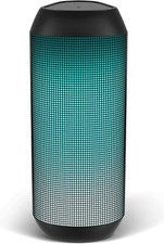 Wireless Bluetooth Speaker,Portable Speaker with 6 LED Light Dynamic Modes, IPX4