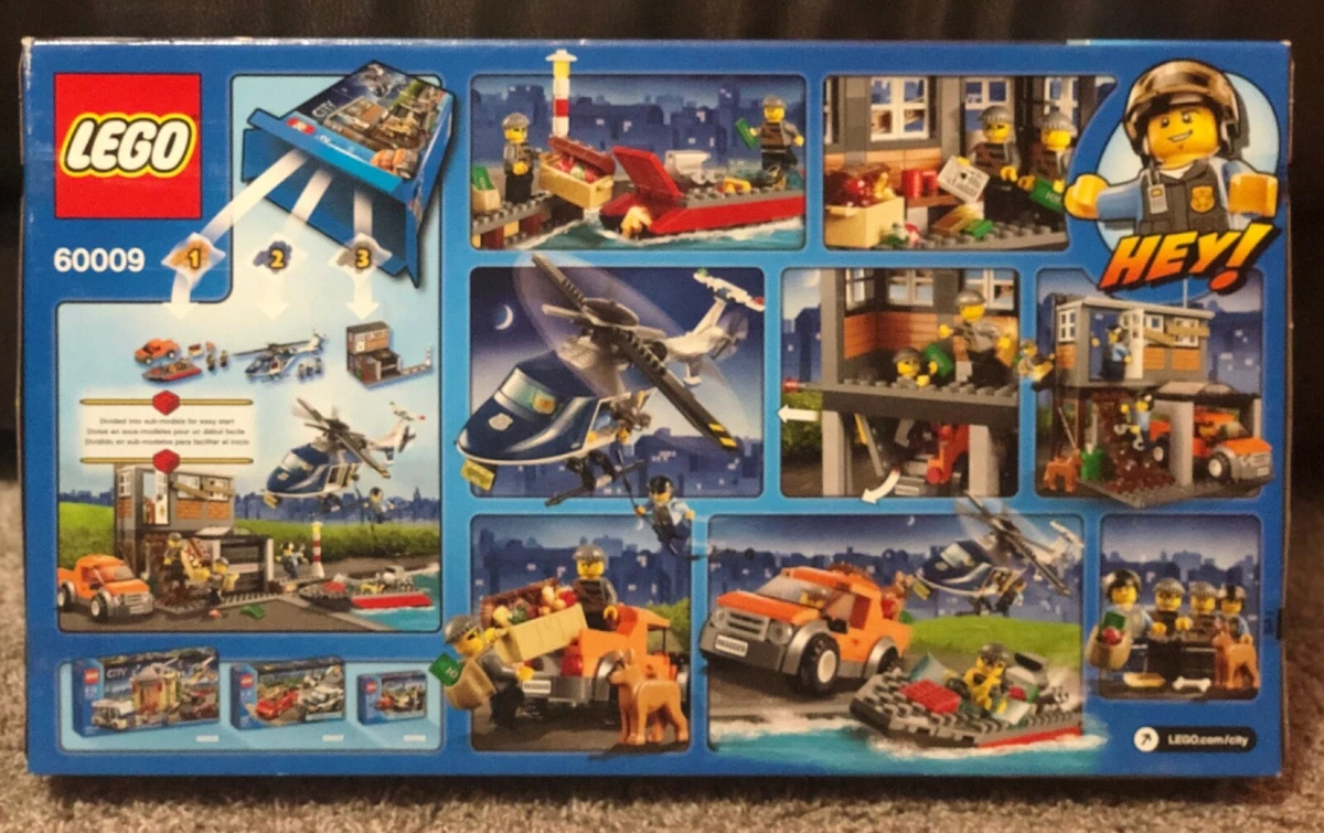 LEGO CITY Helicopter Arrest Set 60009 NEW Sealed Box eBay