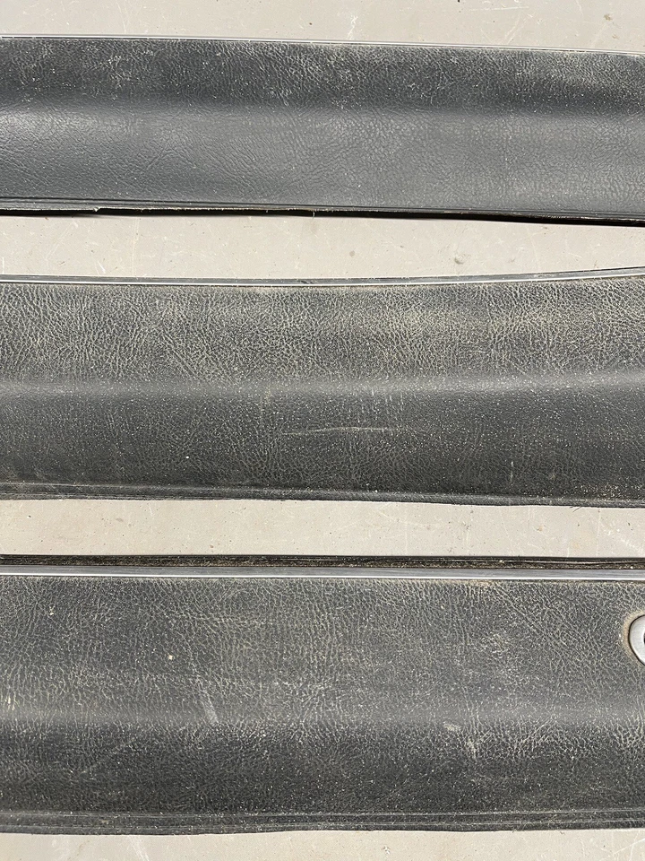 Chevy Impala 1969 1979 4 puertas techo rígido panel interior rieles superiores Caprice BelAir Foto 3 de 4