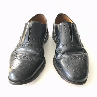 Cole Haan Connolly Black Wingtip Oxford Dress Shoes C07941  display picture 3