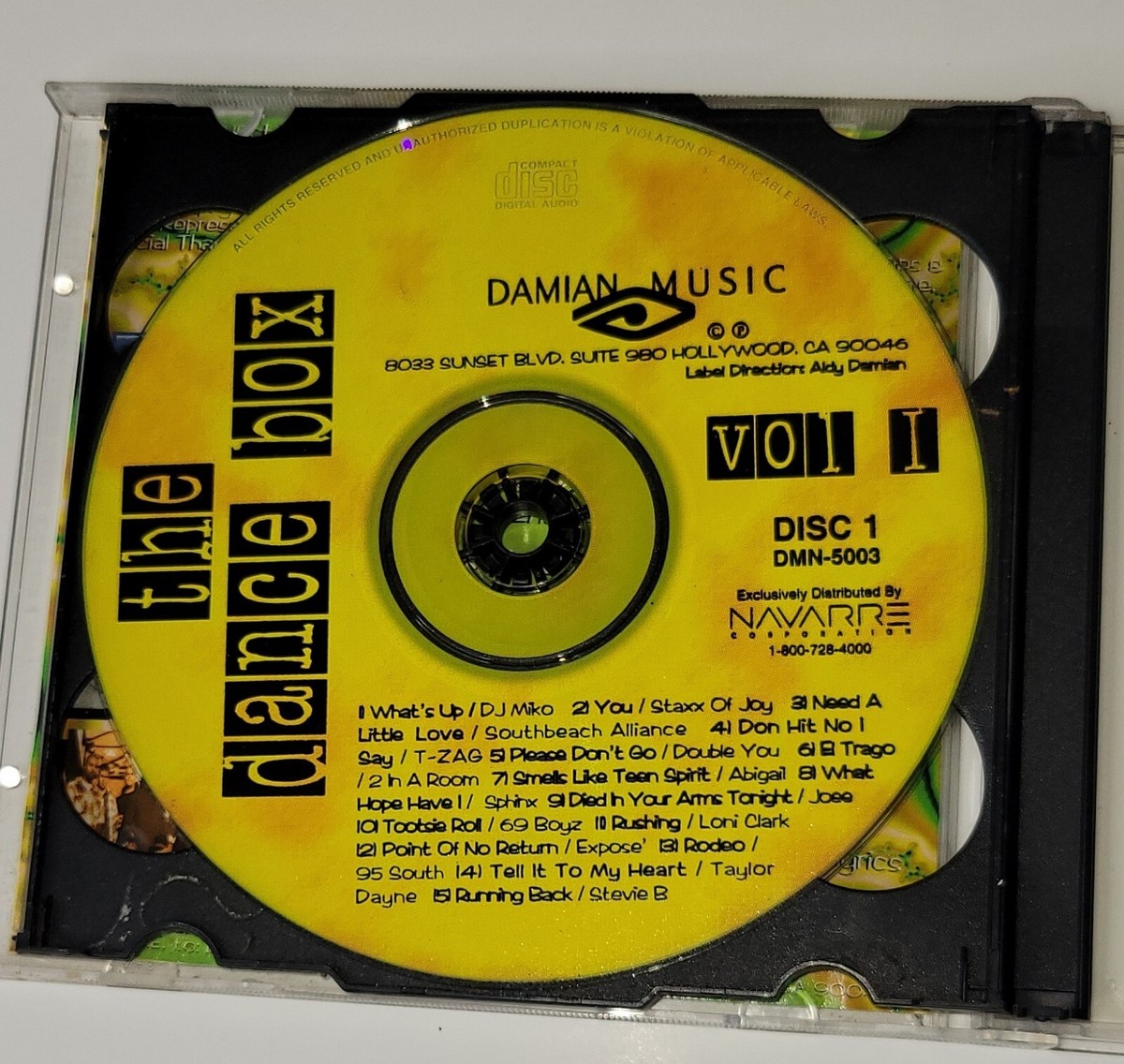The Dance Box Vol 1 CD Various Artists Mix Vtg Reel 2 Reel, 69