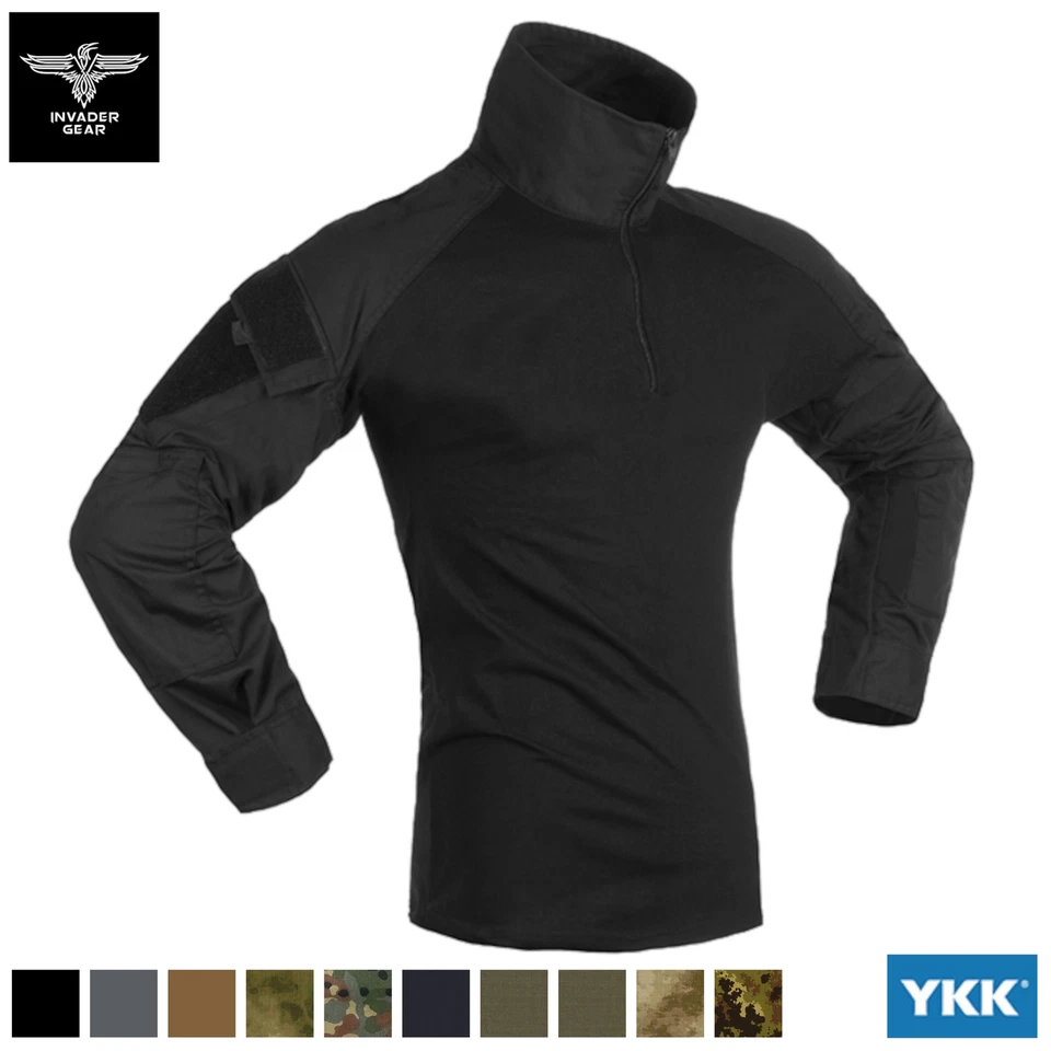Invader Gear Combat Shirt Guter Feuchtigkeitstransport Outdoor-Sweatshirt