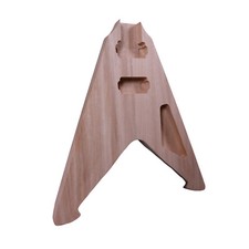 New DIY Unfinished Electric Guitar Body Mahogany Handmade Guitar Parts