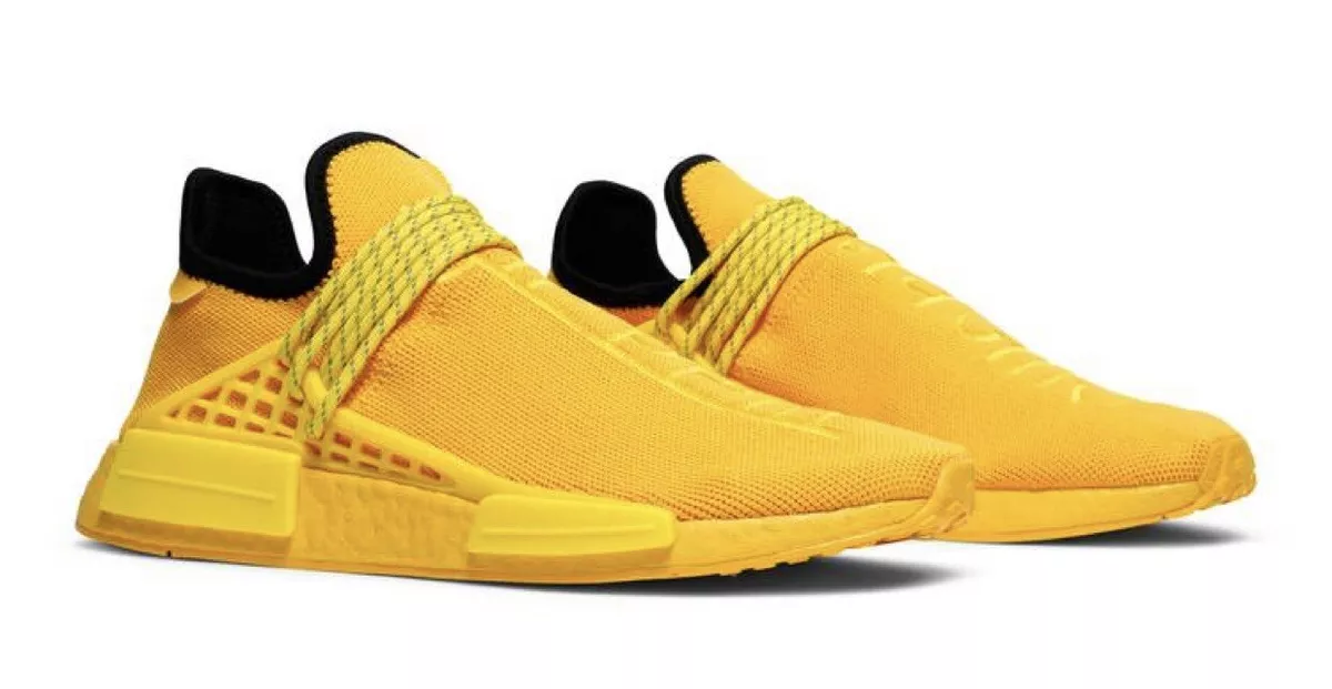 Adidas HU NMD Pharrell Williams Extra Eye Yellow Men s Size 10.5