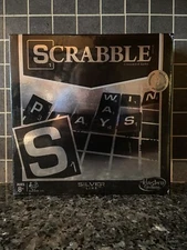 SCRABBLE Silver LINE Hasbro NEW SEALED Scrabble Board Game **BRAND NEW**