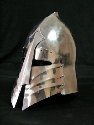 Christmas Steel Viking Armor Helmet Medieval Knight Fantasy Burbute Armor Helmet