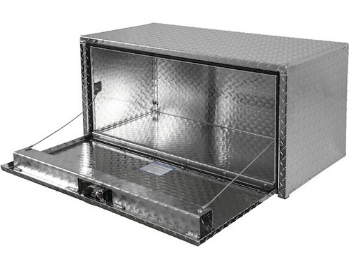 Buyers Diamond Tread Aluminum 24" X 24" X 30" Underbody ToolBox - 1705133 - Picture 6 of 9