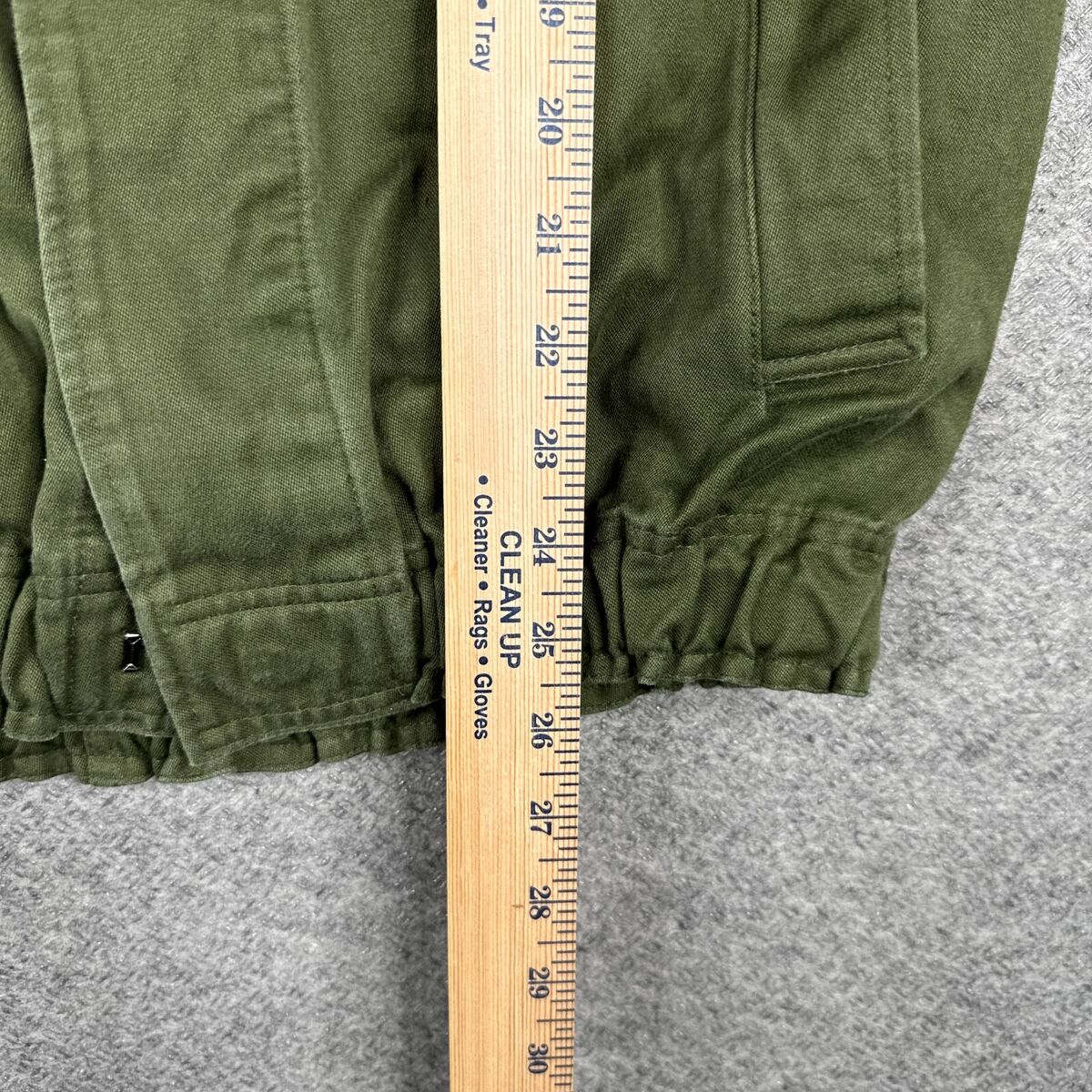 Vintage Military Tank Crew Jacket Mens Medium M Green Vintage Military Tank Crew Jacket Mens Medium M Green