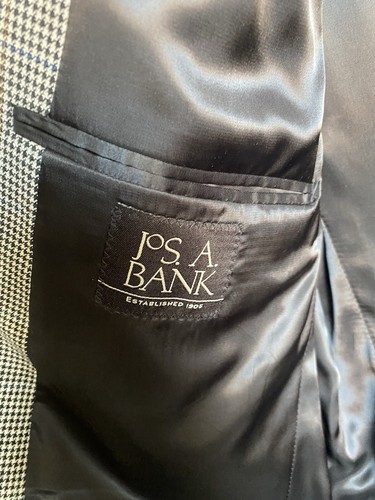 Jos. A. Bank Silk/Wool Blend Men’s Sport Coat/Jacket Size 44L - Picture 7 of 14