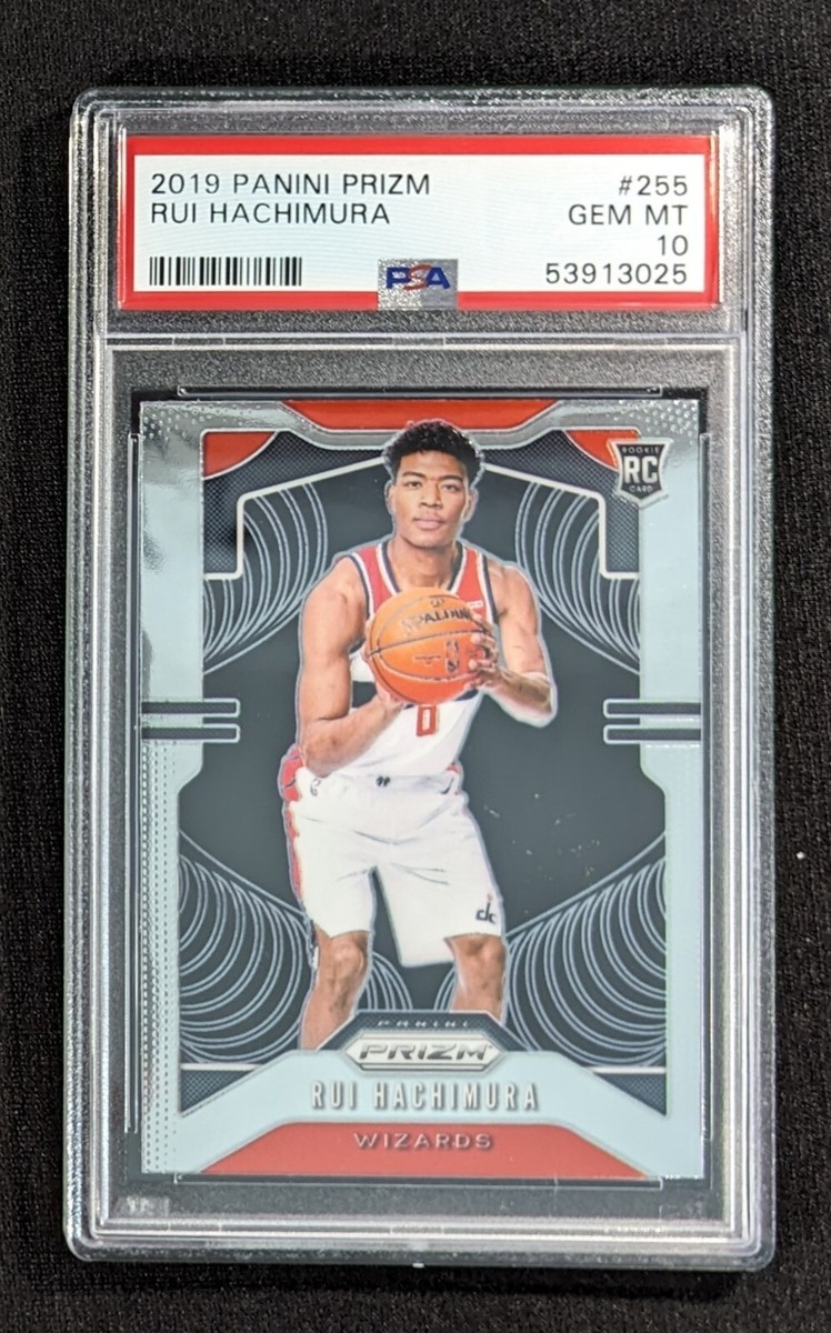 2019 Panini Hachimura Rui 直書きサイン PSA 10 PSA 10 2019 Panini Hoops Premium Stock #206 RUI HACHIMURA