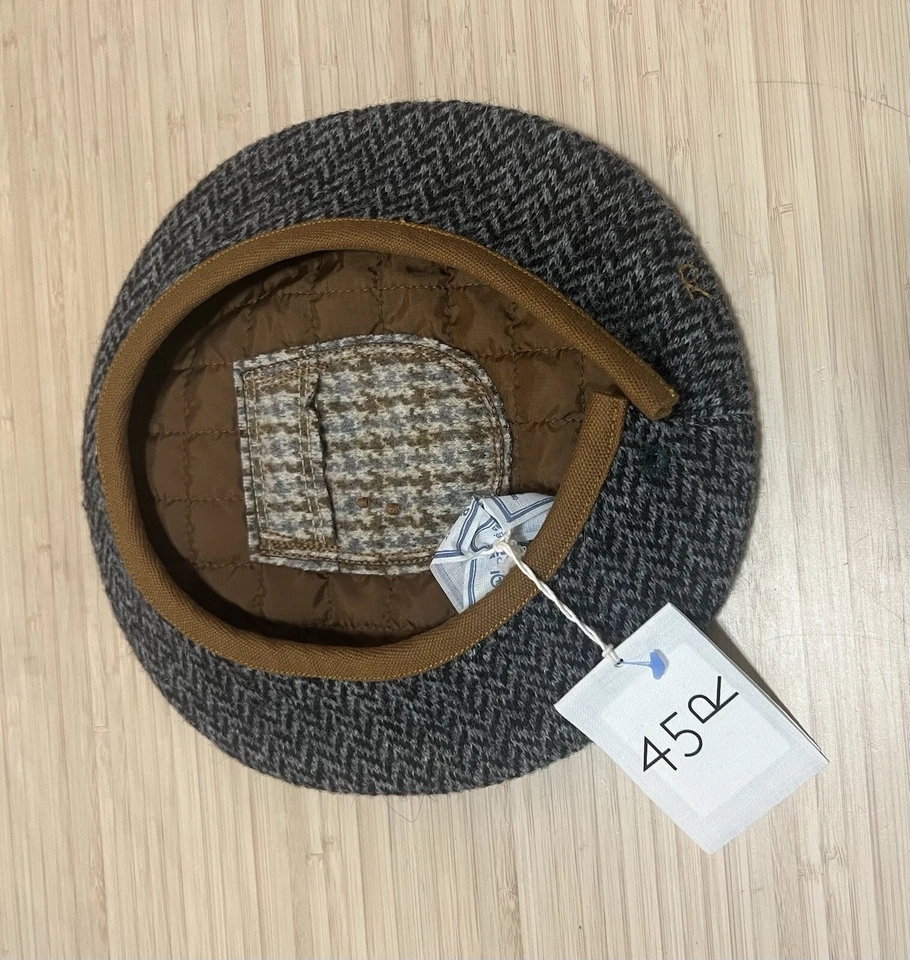 45R贝雷帽(限量版)来自日本。 日本制造。 100%羊毛 — 第 2/4 张图片