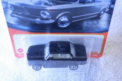 Matchbox BLACK 1969 BMW 2002 - #84 84/100 2021 Basic Car Classic