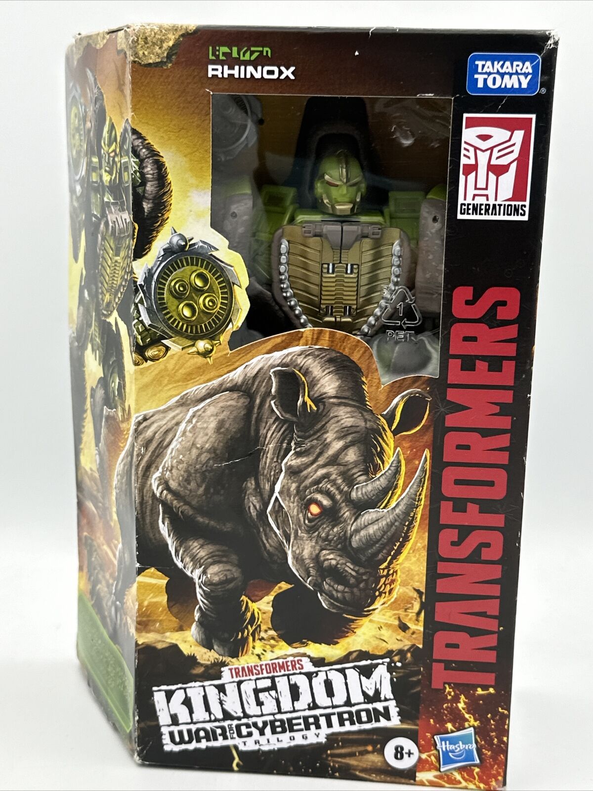 Transformers Generations War for Cybertron Kingdom Voyager Rhinox Action Figure