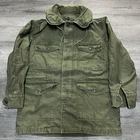 Vintage US Military OG-107 Sateen Coat Size X Small Hooded Vietnam Jacket Army