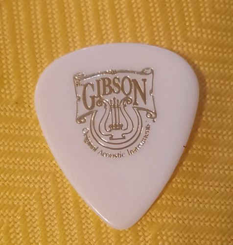  GIBSON BLUEGRASS SHOWCASE GUITAR PICKS WHITE SET OF 15 NASHVILLE TN 