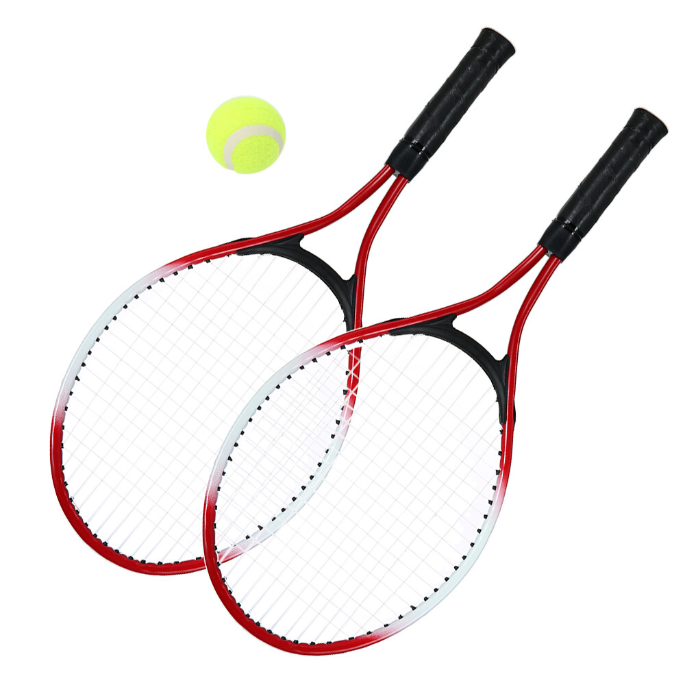 2Pcs Tennis Racket String Tennis Racquets with 1 Tennis Ball