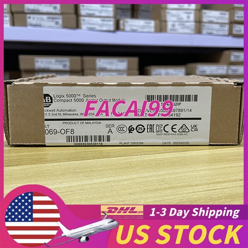 Allen-Bradley Brand New 5069-OF8 Analog Output Module Free Shipping - Picture 8 of 9