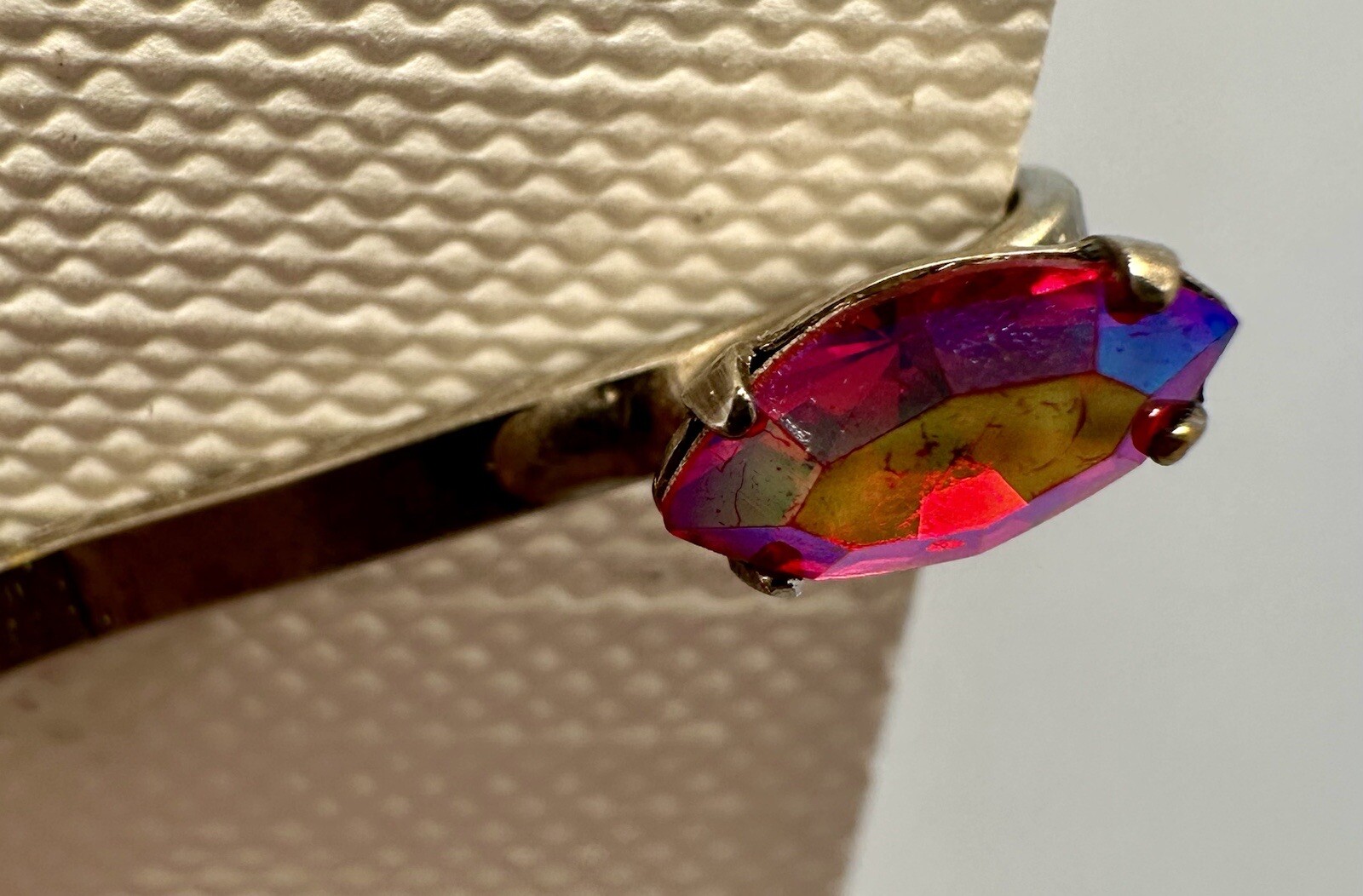 Retired SORRELLI Signed Single Ruby AB Rhinestone… - image 7