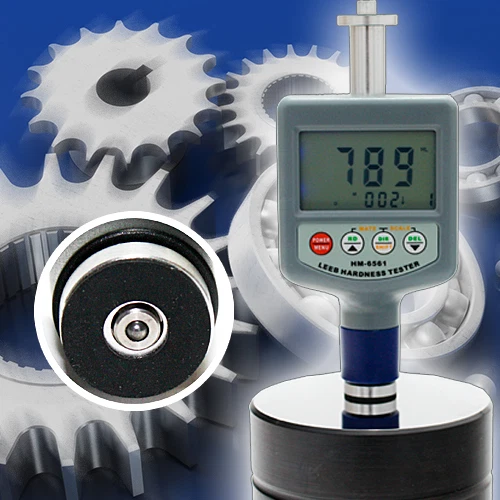 LEEB HÄRTEPRÜFGERÄT DUROMETER HÄRTEPRÜFER RÜCKPRALL SHORE ROCKWELL VICKERS HT4