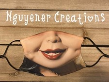 Tiffany Bride of Chucky Horror Face Mask Childs Play Facemask Halloween Funny