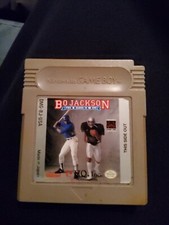 Bo Jackson: Two Games In One Hit & Run Nintendo Game Boy Tested Raiders